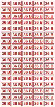 S11 Указатель напряжения 36в (85 шт) - Знаки безопасности - Знаки по электробезопасности - Магазин охраны труда Протекторшоп